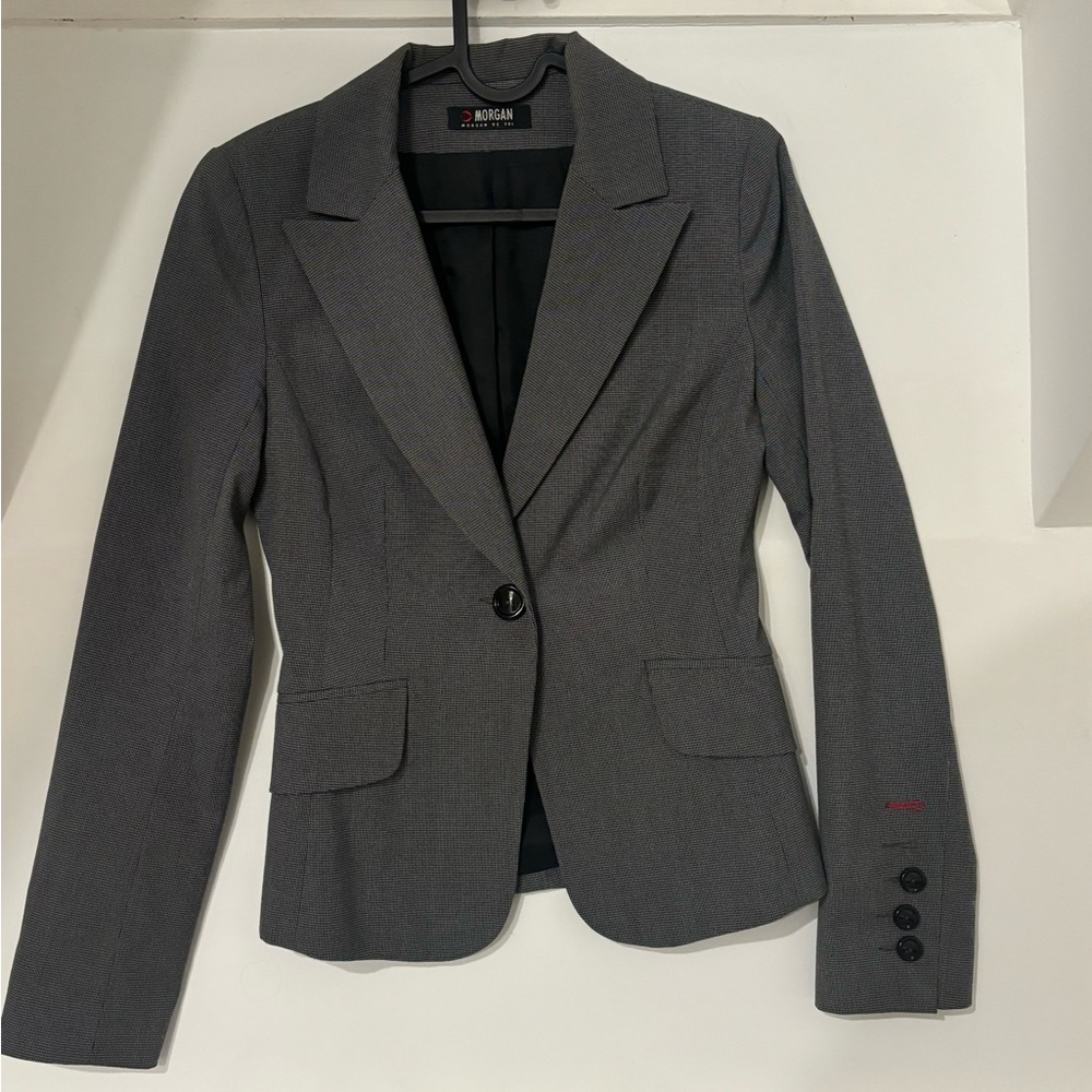 Morgan de Toi Charcoal Blazer